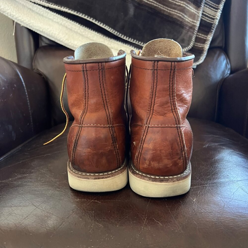 Red Wing Moc Toe 875 Heritage Boots - Picture 5 of 7